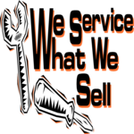 We Service What We Sell