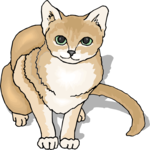 Cat 77 Clip Art