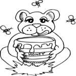 Bear & Honeybees 1