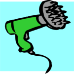 Hair Dryer 03 Clip Art