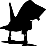 Plane Silhouette 16