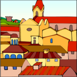 Town 27 Clip Art