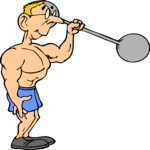 Weight Lifting 48 Clip Art