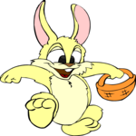 Bunny with Basket 09