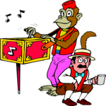 Organ Grinder 3 Clip Art