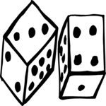 Dice 16 Clip Art