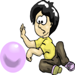 Boy with Ball 10 Clip Art