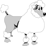 Dog - Poodle 1 Clip Art