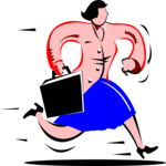 Businesswoman Running