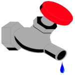 Water Spigot 1 Clip Art