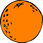 Orange 18 Clip Art