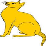 Cat 39 Clip Art