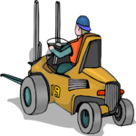 Forklift 12 Clip Art