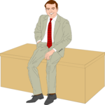Businessman Sitting 1