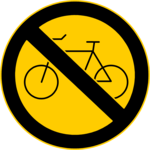 No Bikes 1 Clip Art