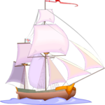 Ship 088 Clip Art