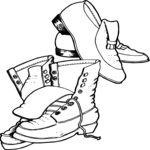 Shoe Collage 1 Clip Art