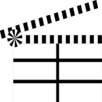 Clapboard 05 Clip Art