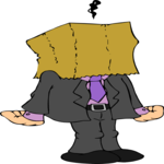 Bag Over Head 3 Clip Art