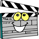 Clapboard - Happy