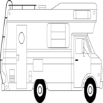 RV Truck 11 Clip Art