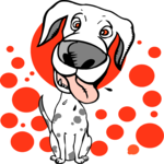 Dog Panting 2 Clip Art