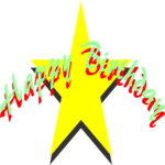 Happy Birthday 10 Clip Art