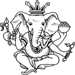 Elephant King Clip Art