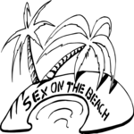 Sex on the Beach Clip Art