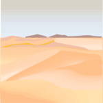 Desert 13 Clip Art