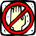 No Entry 5 Clip Art