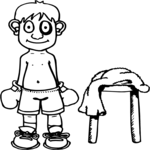 Boxer - Boy Clip Art