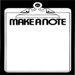 Memo - Make A Note Clip Art