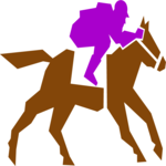 Horse Racing 14 Clip Art