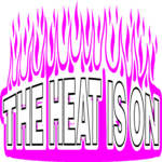 The Heat is on Clip Art