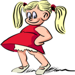 Little Girl Clip Art