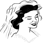 Bride 17 Clip Art