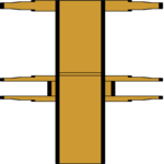 Drapery Rod 1 Clip Art