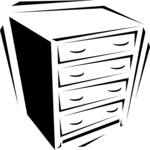 Dresser 27 Clip Art