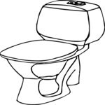 Toilet 02 Clip Art