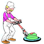 Janitor 08 Clip Art