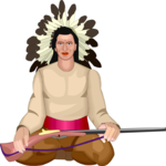 Native American Chief Clip Art