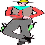 Cowboy 43 Clip Art