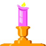 Candle 01 Clip Art