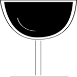 Glass - Wine 01 Clip Art