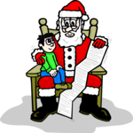 Santa & Child 2