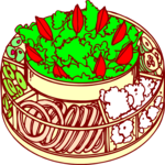 Salad Bowl 3 Clip Art