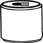 Soda Can 03 Clip Art