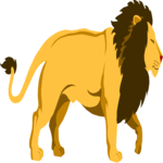 Lion 02 Clip Art