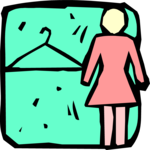 Coat Check 2 Clip Art